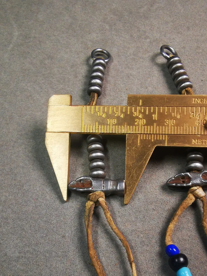 Gandhanra Handmade Tibetan Buddhist Mala Counters,Prayer Bead Counters,with Dorje and Vajra, Made of Cold Iron