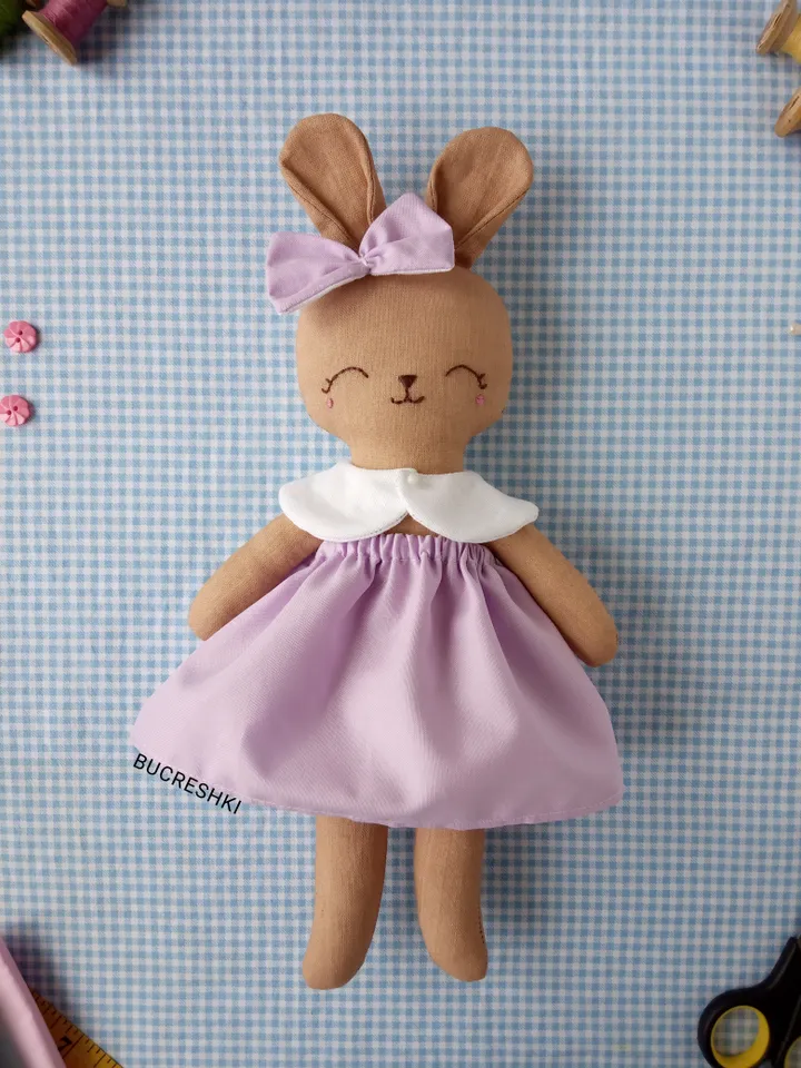 Bunny Doll Sewing Pattern - Beginner Friendly