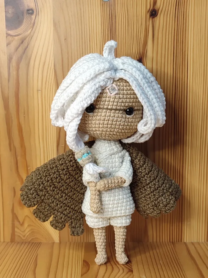 Crochet Pattern Skykid Chibi Moth Doll Sky Children of the light