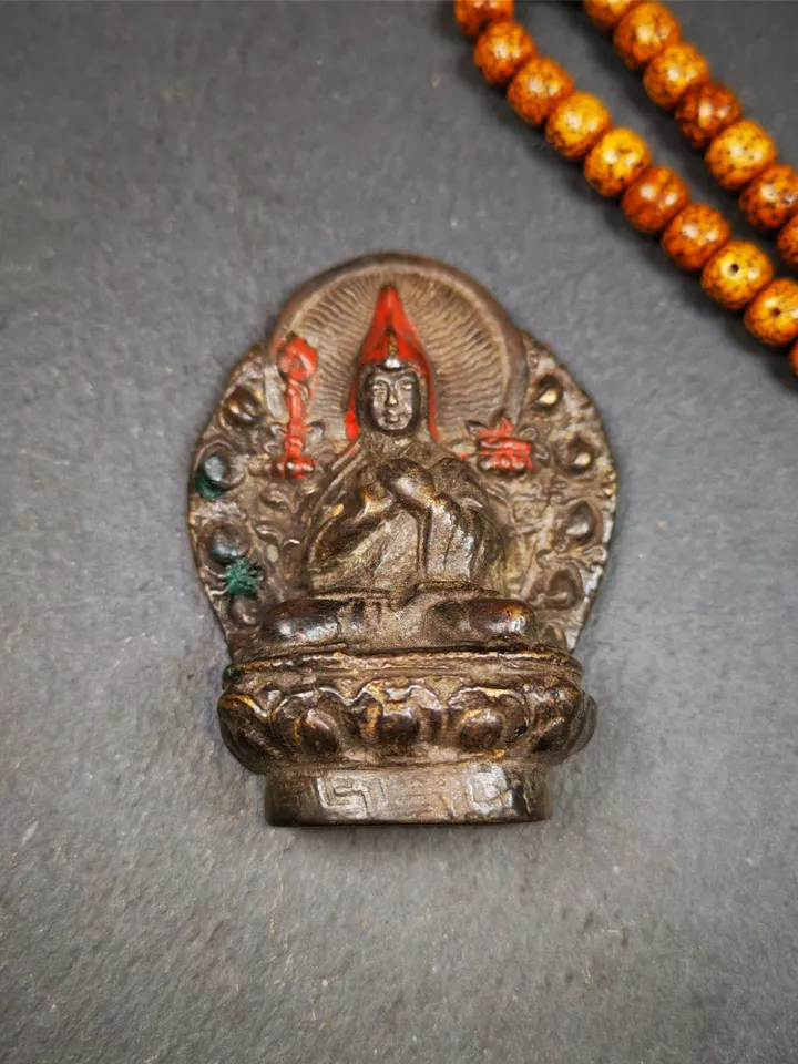 Gandhanra Acient Tibetan Buddhist Statue,Terma,Je Tsongkhapa,Je Rinpoche,Lobsang Zhaba,60 Years Old