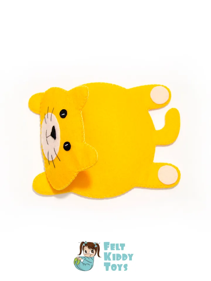 Cat mug rug (coaster), PDF Pattern and Tutorial