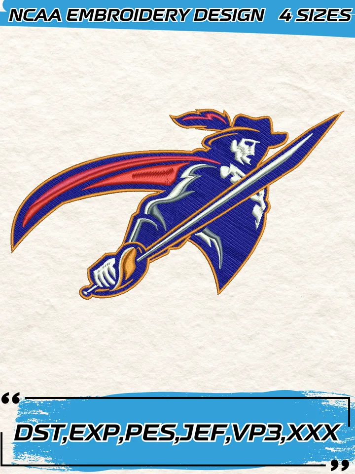 Virginia Cavaliers Mascot Embroidery Designs,NCAA Logo Embroidery Design,Machine Embroidery Design File,4 Sizes, Digital Download