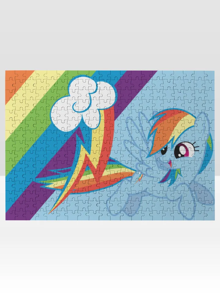 Rainbow Dash Jigsaw Puzzle Wooden