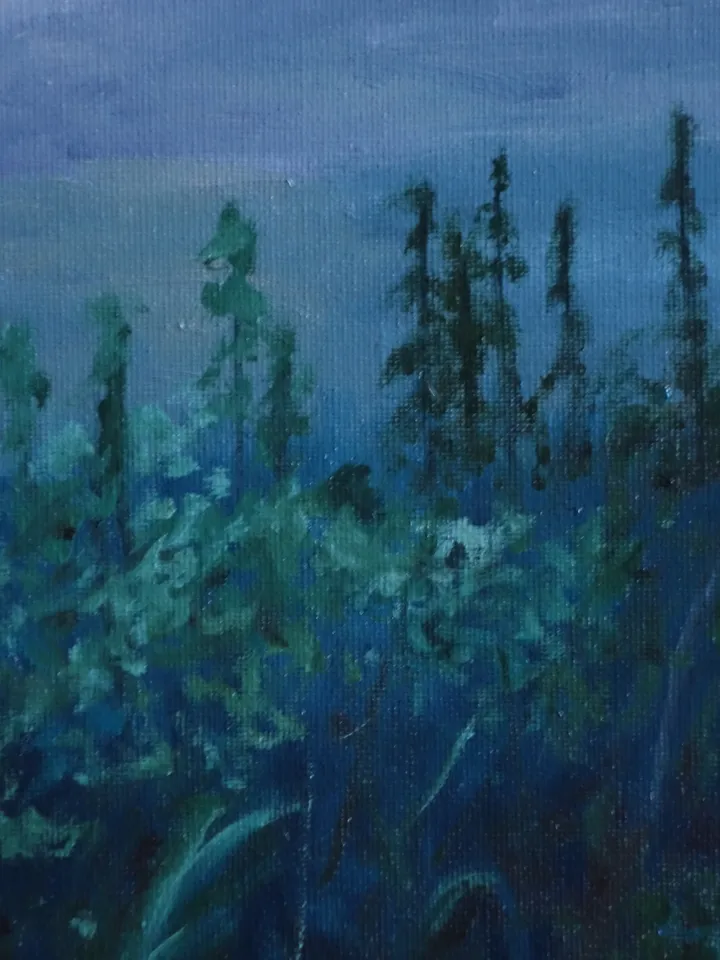 Oil Painting Fog
