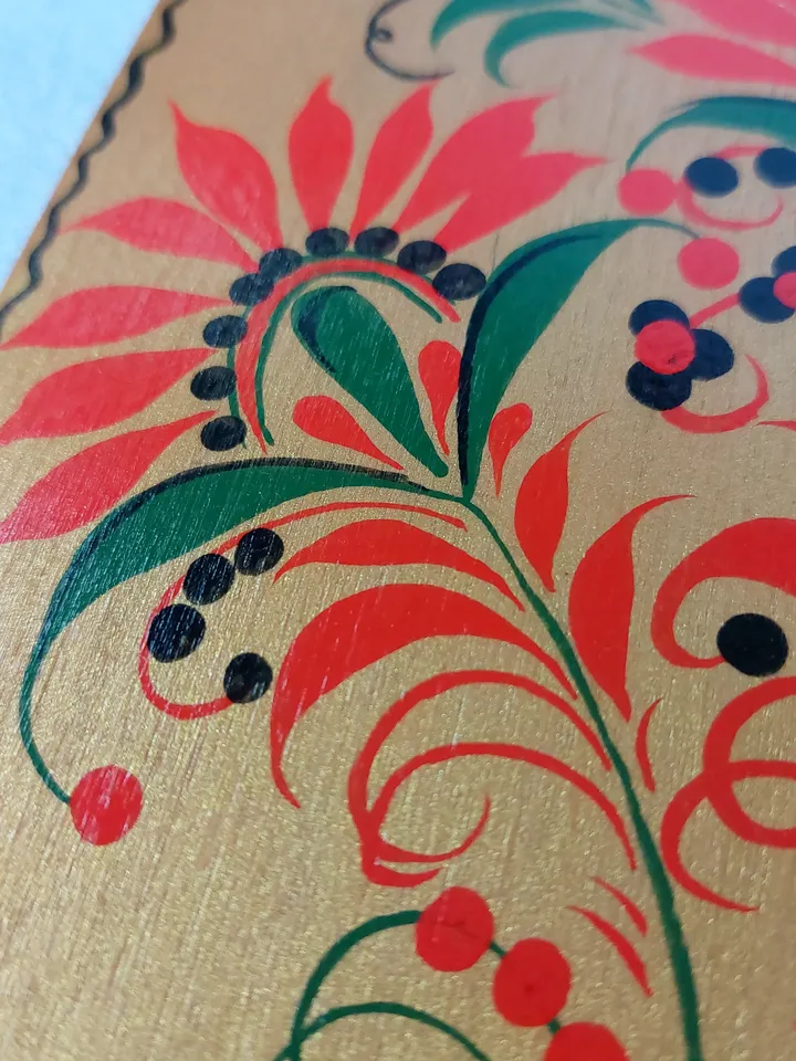 Khokhloma painting