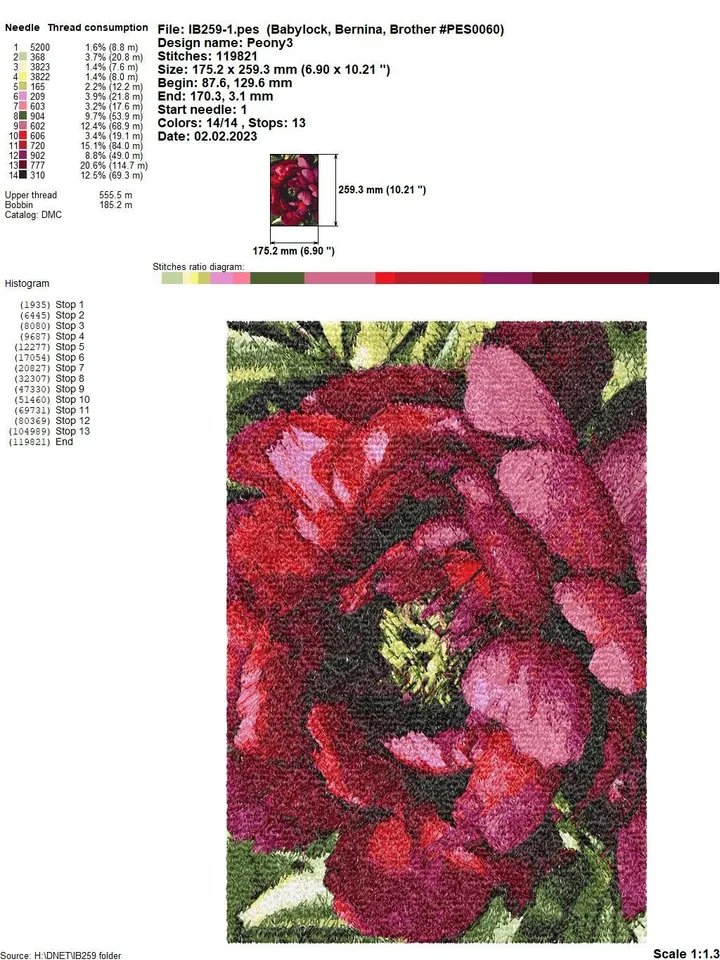 Peony photostitch Сlutch Bag in the hoop machine embroidery design and tutorial how to make In The Hoop Project Machine Embroidery Patterns