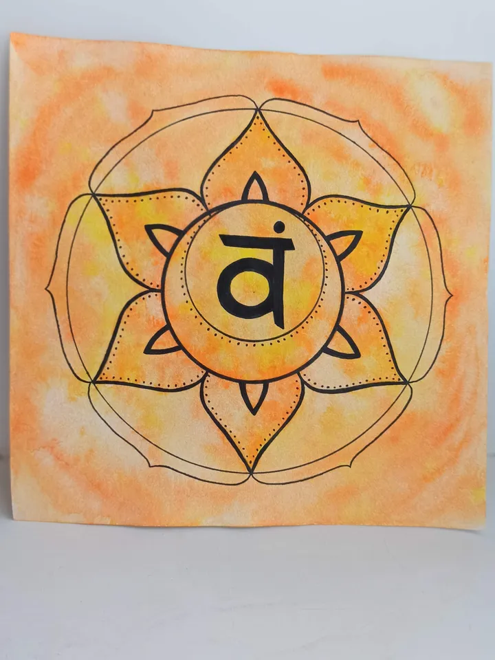 Painting of the Swadhisthana chakra