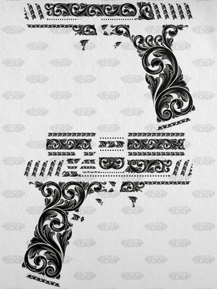 VECTOR DESIGN Smith & Wesson SD 40 VE Scrollwork