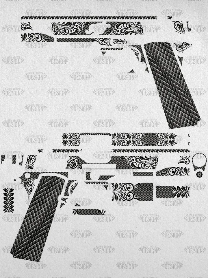 VECTOR DESIGN Kimber Eclipse Target ll Scrolls and scale