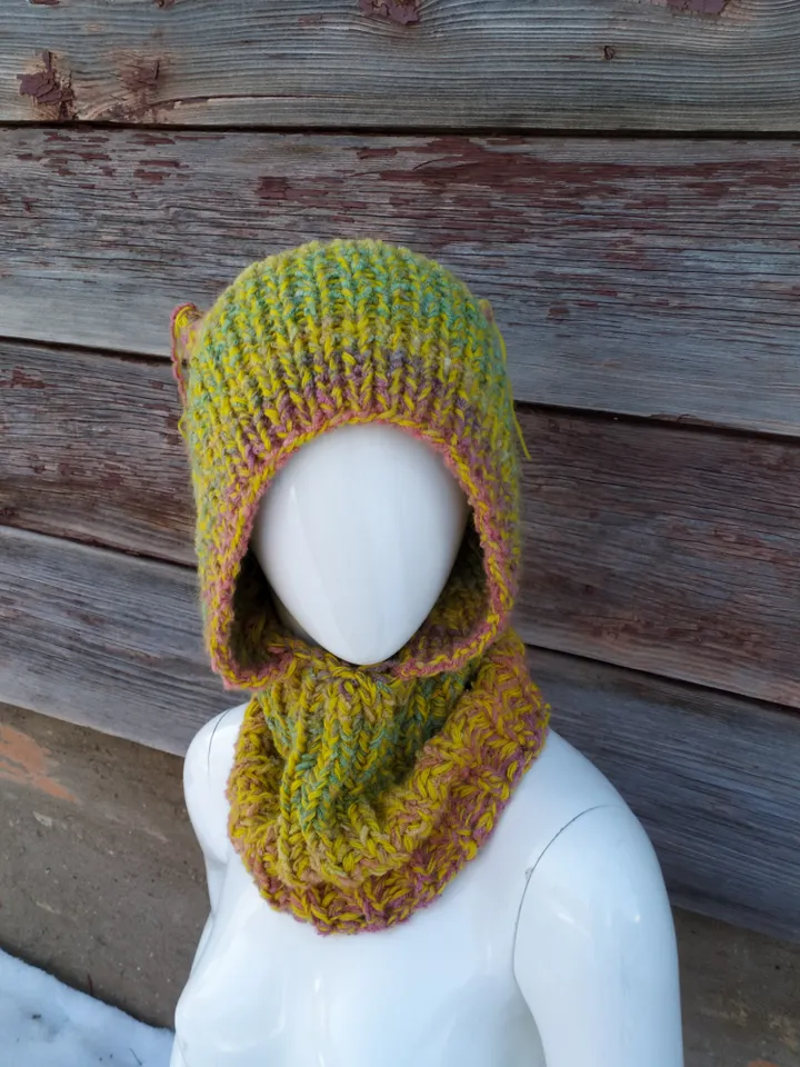 Boho hood with ears