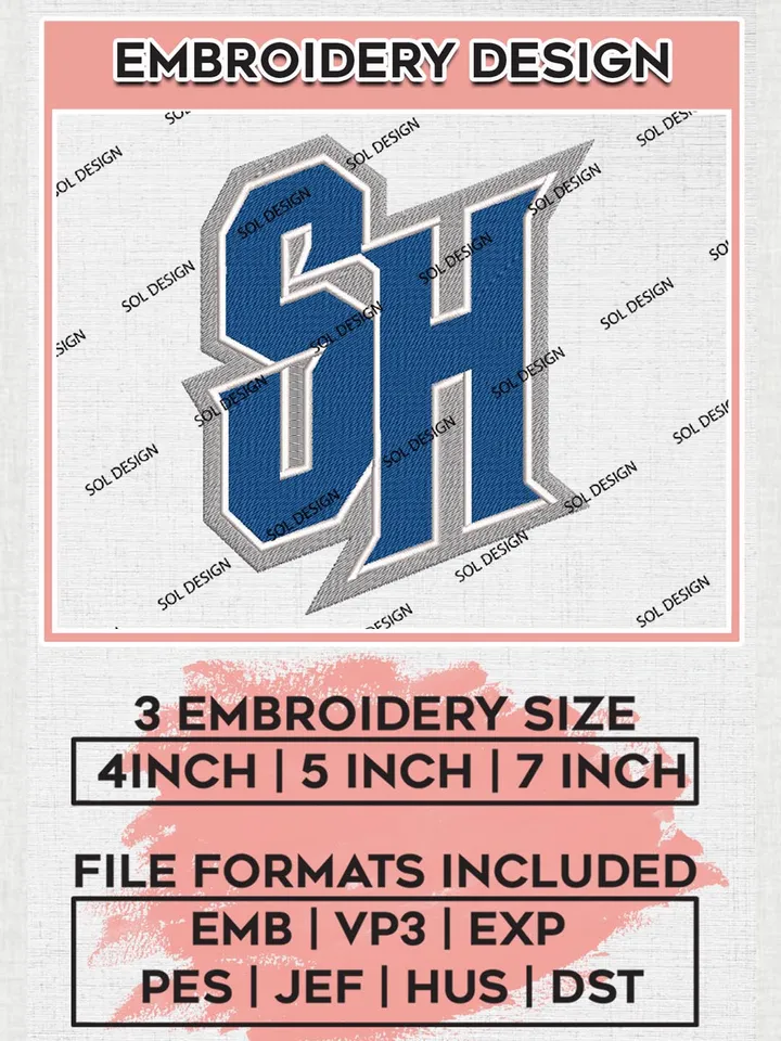 NCAA Seton Hall Pirates Team Logo Machine Embroidery Design, NCAA Seton Hall Pirates Embroidery Design Design files, NCAA Team Embroidery Designs, NCAA Machine Embroidery Designs, Digital Download