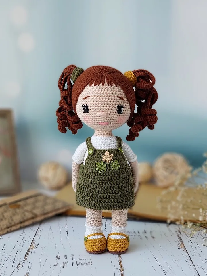 Crochet pattern doll. Tutorial doll. Crochet pattern amigurumi doll. Doll paterns. Doll pattern in english. Amigurumi.
