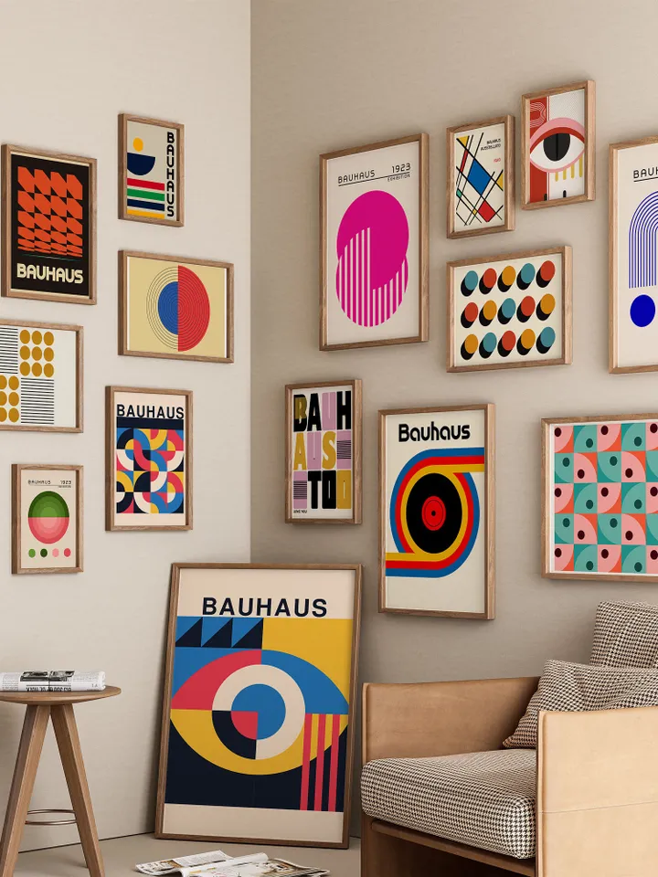 2000+ BAUHAUS Art Prints for Home Decor - Gallery Set -MEGA BUNDLE 2000+ Art Prints Set -Gallery Wall Decoration - Minimalist Digital Print