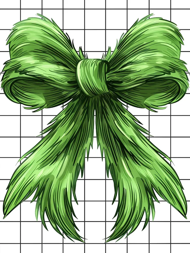 Christmas green Coquette Bow PNG, Green Fur png, Christmas Season Png, Green guy PNG, Christmas png, Retro Christmas Shirt design, PNG files