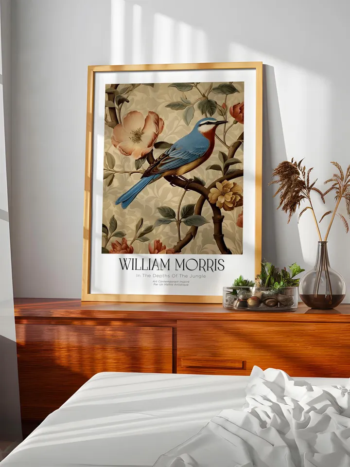 William Morris Wall Art, Vintage Botanical Print, Floral Poster Arts Decor, Digital Download, William Morris Print Digital Download AA3