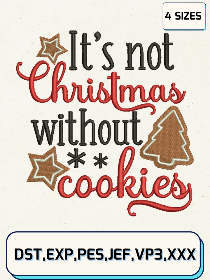 Mrs Claus Bakery & Candy Shop Embroidery Designs,Christmas Embroidery Designs,Machine Embroidery Files,4 Sizes