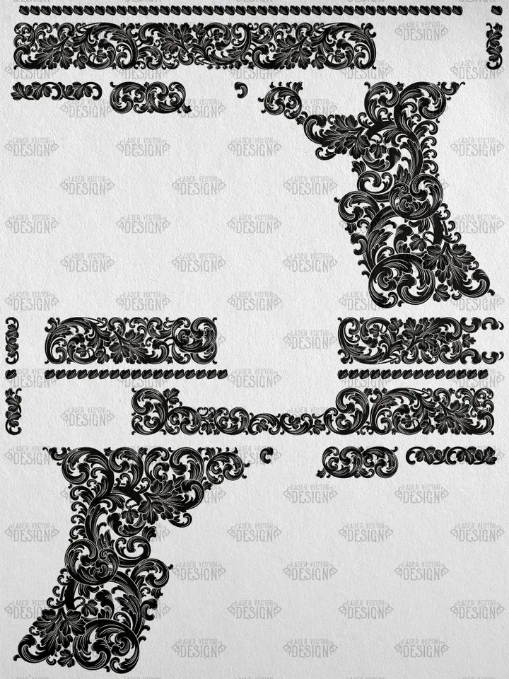 VECTOR DESIGN Glock 29 gen 4 Scrollwork