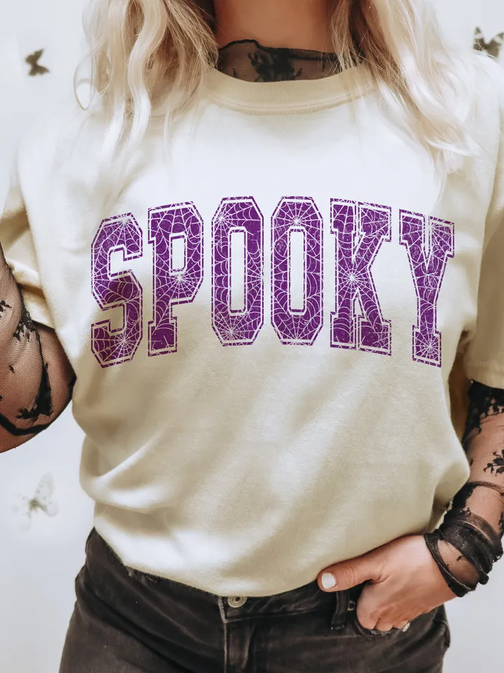 Grunge Retro Spooky Season PNG, Spooky Season Png, Halloween Png, Groovy Halloween png, Spooky Season Distressed, Spooky png, Retro png,