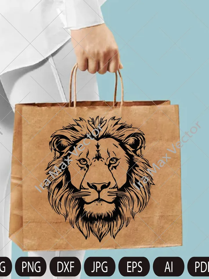 Lion Face svg / Lion Head svg / Lion svg / Lion King / Lion cartoon/Lions Mascot svg / Leo svg /Lion Head /Lion Printable / INSTANT DOWNLOAD