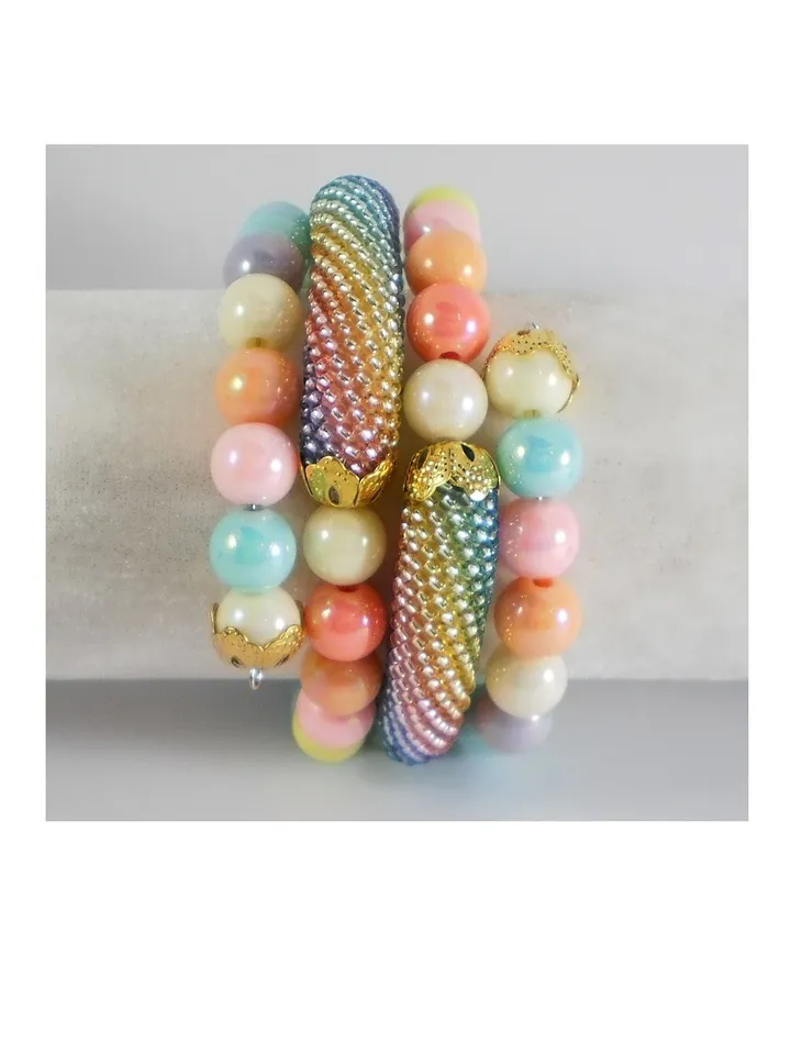 Tutorial wire wrapped bracelet, pattern of a "Victory" bracelet with memory wire, Beaded rope, Double bead crochet, PDF