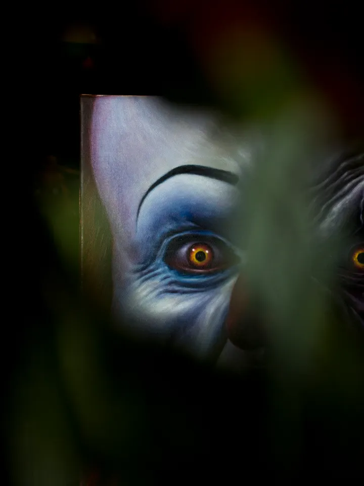 Oil painting Pennywise It