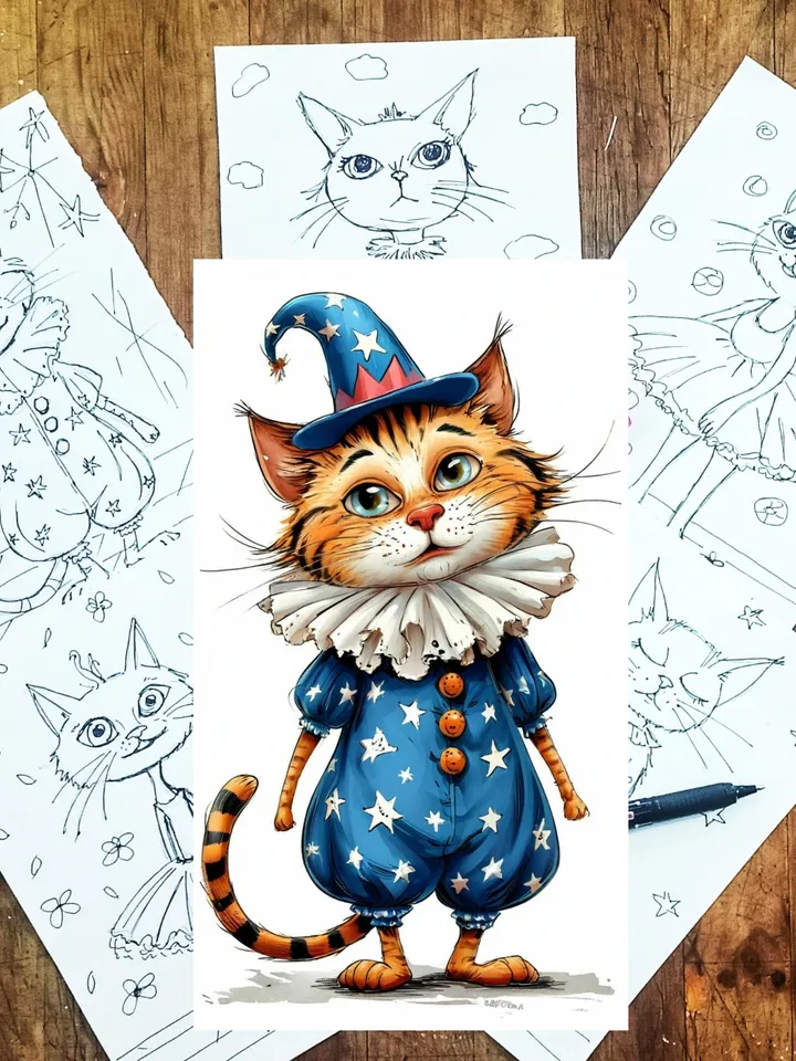 Cats Coloring Pages Download