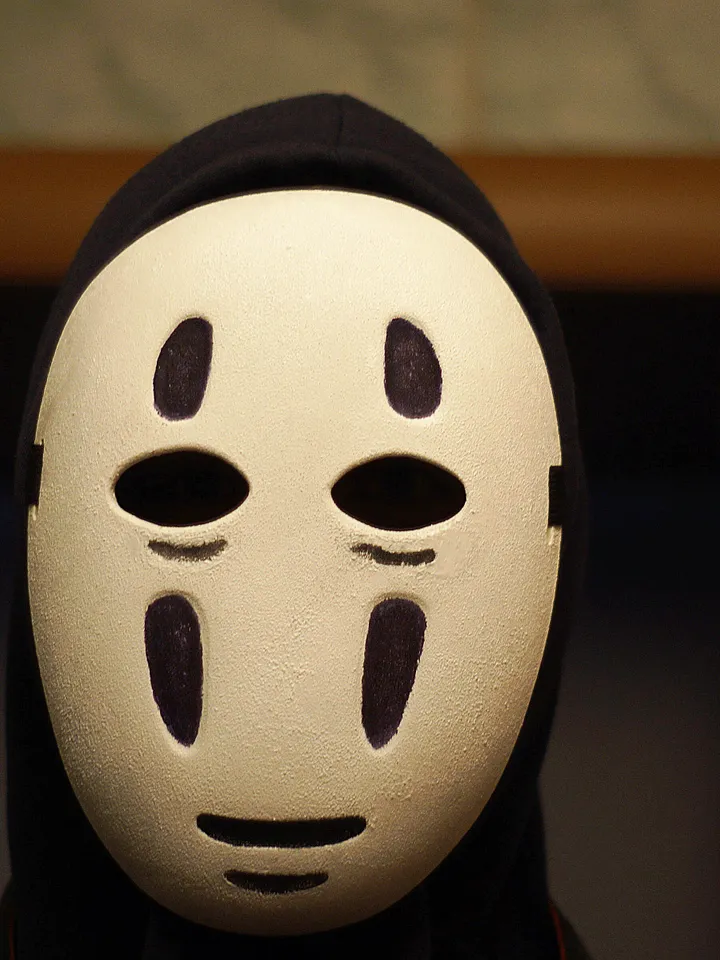Kaonashi Mask Spirited Away Kaonashi No-Face Faceless