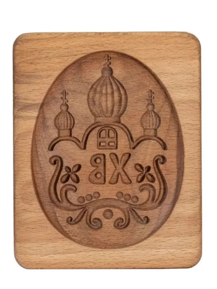 Egg Embossed cookie mold, cookie cutter, wooden mold, Wooden stamp stamp for gingerbread cookies springerle stamp
