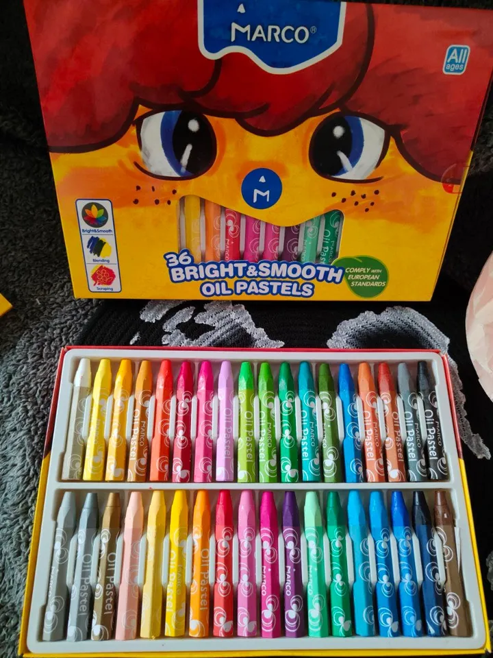 Soft Oil Pastels Set 36 Drawing Crayons Art Pastels Colored Crayons Professional Pastels Drawing Supplies Drawing Materials Oil Decor