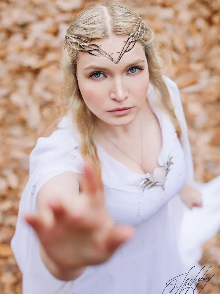 Galadriel crown - LOTR elven tiara - branches and leaves diadem - for elves and fairies