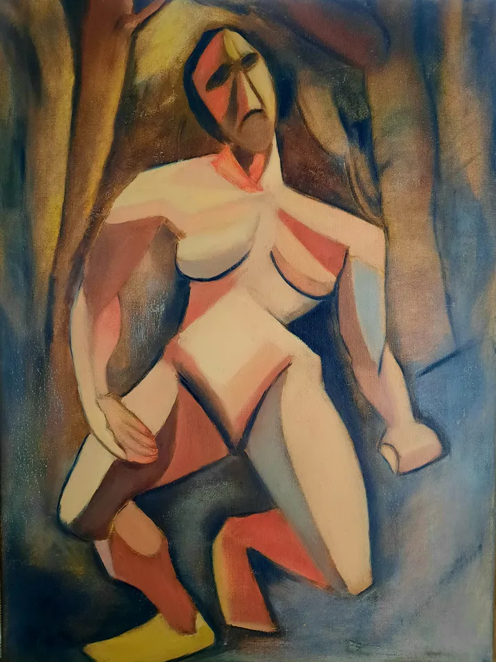 Picasso oil painting Picasso Woman Collection paintings Triptych artwork