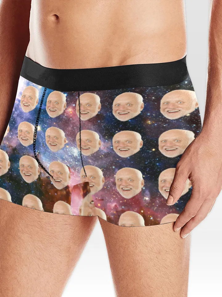 Personalized Boxer Briefs custom face underwear, Men's underwear Photo Boxer Briefs, Valentine's day gift