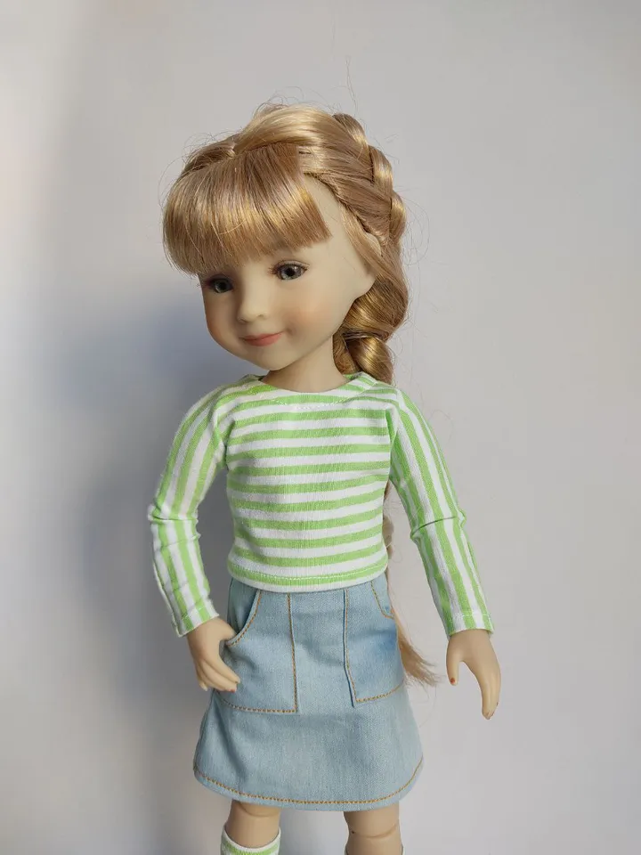 PDF sewing pattern for Ruby Red Fashion Friends dolls.