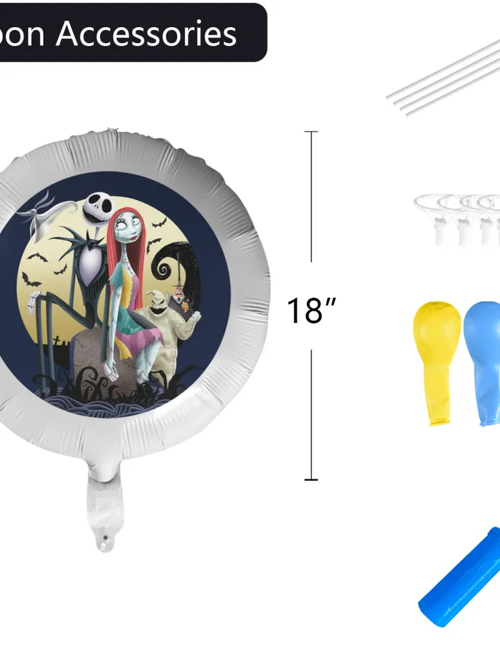 Nightmare before Christmas Foil Balloon