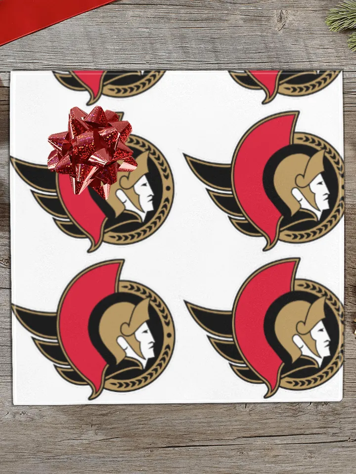 Ottawa Senators Gift Wrapping Paper