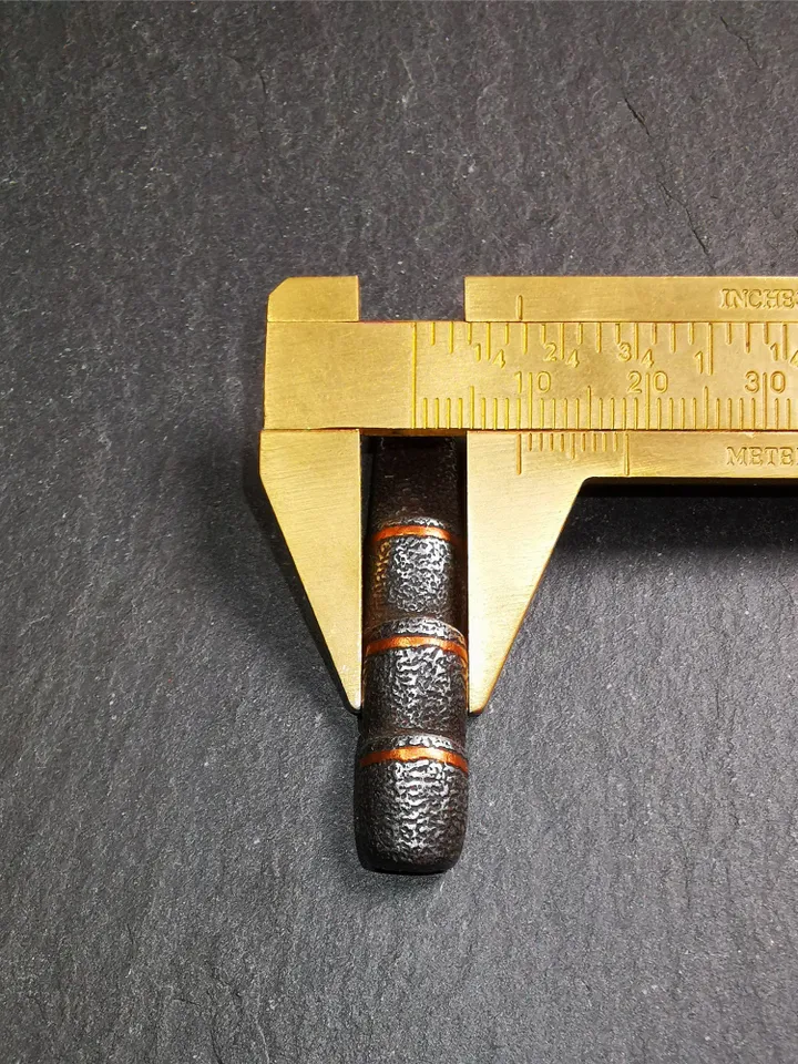Gandhanra Handmade Tibetan Amulet Pendant,Tibetan Ladder of Heaven, Made of Cold Iron,2.08"