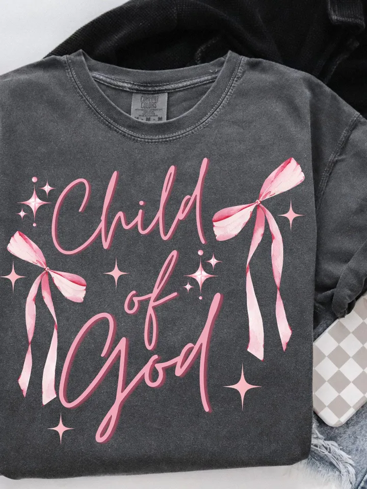 Child Of God Png, Christian Sublimation Designs, Jesus Designs, Vinyl png, Bible verse png, Biblical tee png, Retro Christian png designs