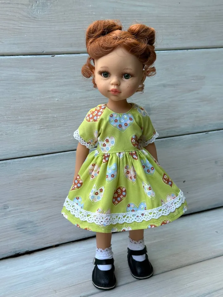 Chamomile Dress pattern for Paola Reina dolls.