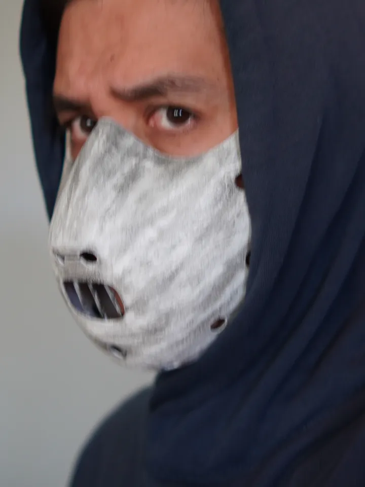 Hannibal Lecter Mask White from The Silence of the Lambs Hannibal Lecter mask