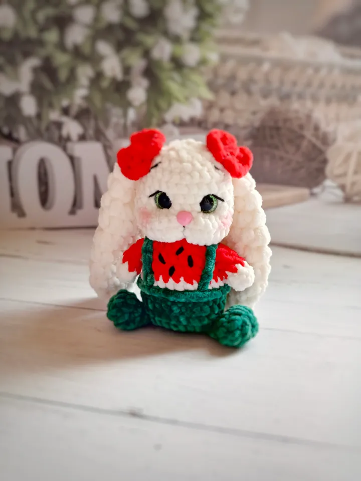 Crochet bunny pattern Crochet rabbit plush pattern Stuffed bunny plush amigurumi pattern Plush Easter bunny