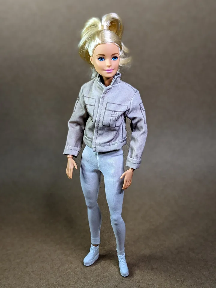 Light jacket for 1/6 scale fashion female dolls