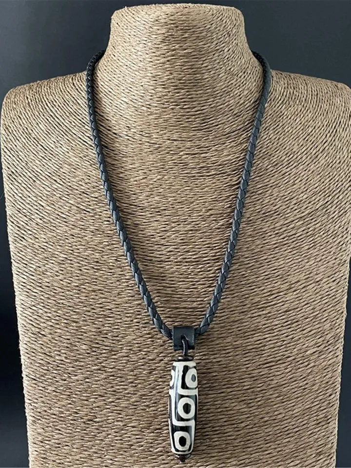 Gandhanra Handmade Leather Cord for Amulet Pendant,Necklace,can be adjustable