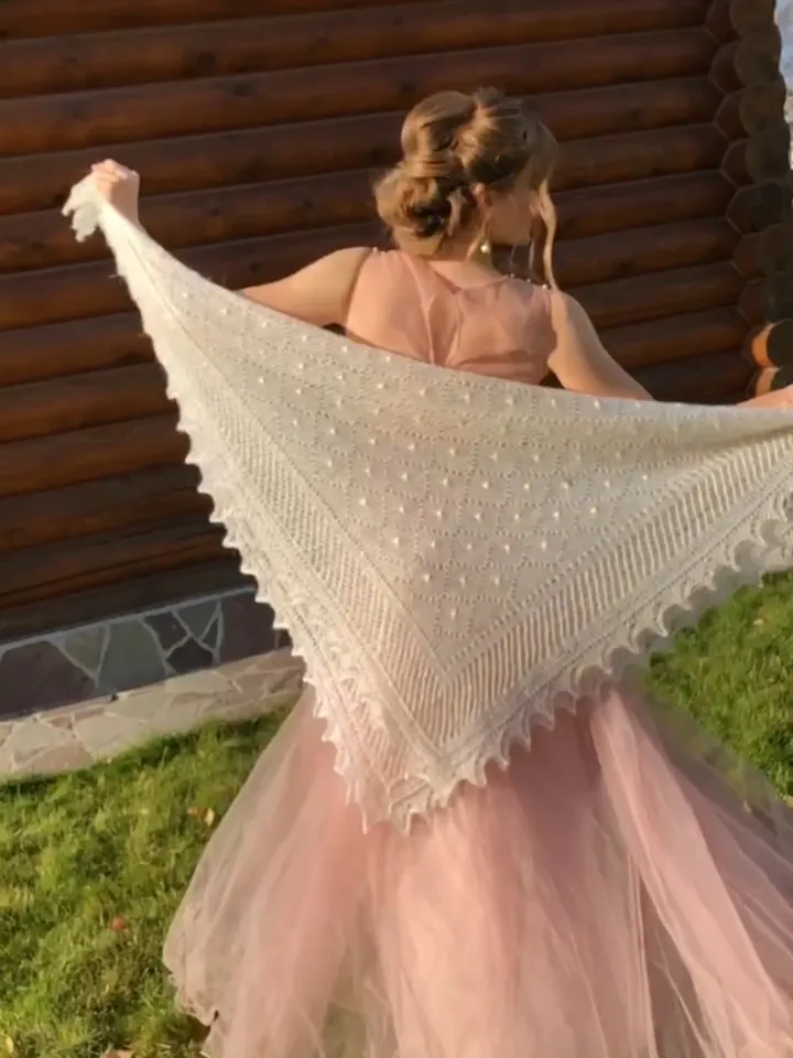 Handmade shawls and wraps, Bridesmaid shawl ivory, Crochet wool shawl,Prayer shawl for women,Mom gift from daughter