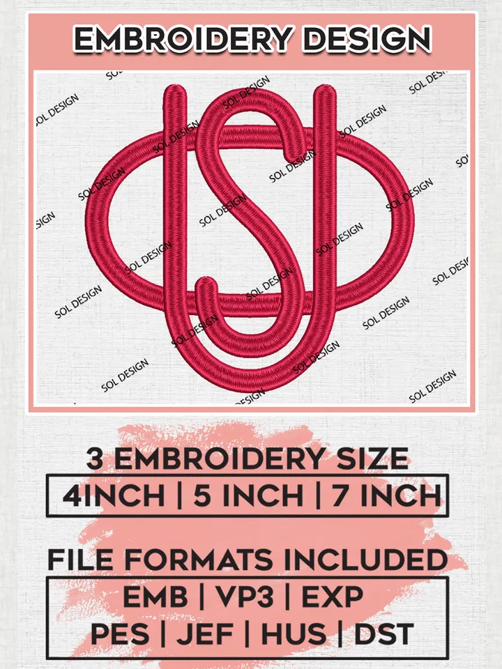 Ohio State Buckeyes Football Team Logo Embroidery Design Files, NCAA Ohio State Buckeyes Machine Embroidery, NCAA Teams, 3 sizes, NCAA Machine embroidery designs, Digital Download