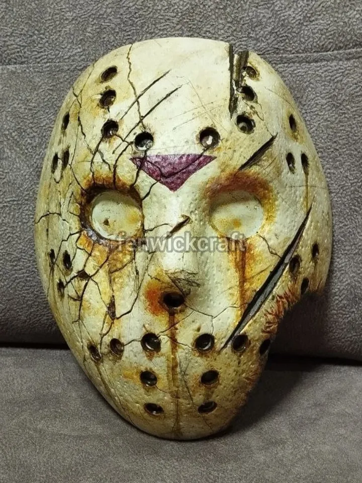 Jason Mask Friday the 13th Part 7 "Hard Version"