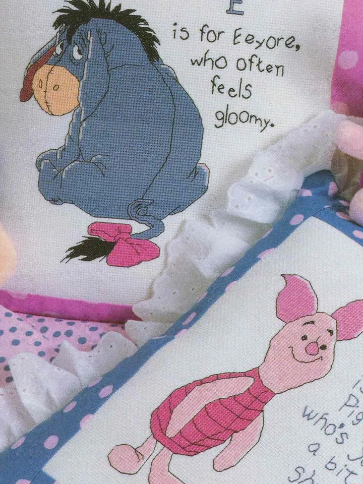 Winnie Pooh and Friends Cross Stitch Pattern Digital Download PDF