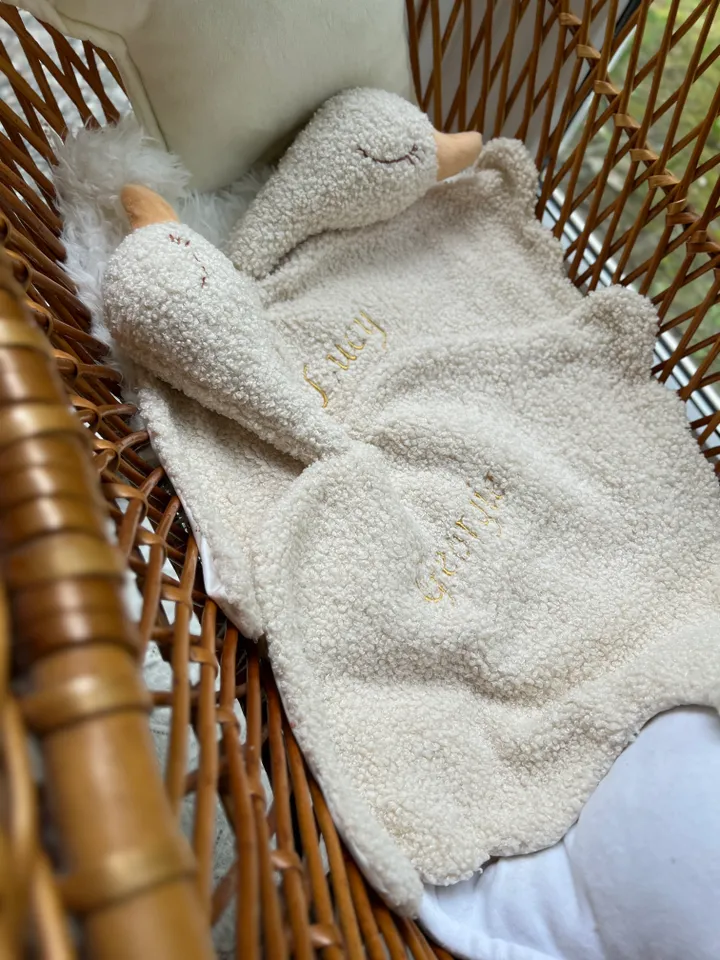 Goose toy, plush toy, comforter baby, toy for baby, baby shower gift, newborn gift