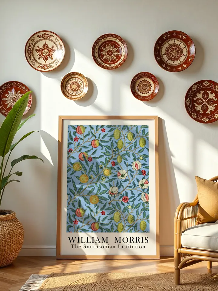William Morris Wall Art, Vintage Botanical Print, Floral Poster Arts Decor, Digital Download, William Morris Print Digital Download 002