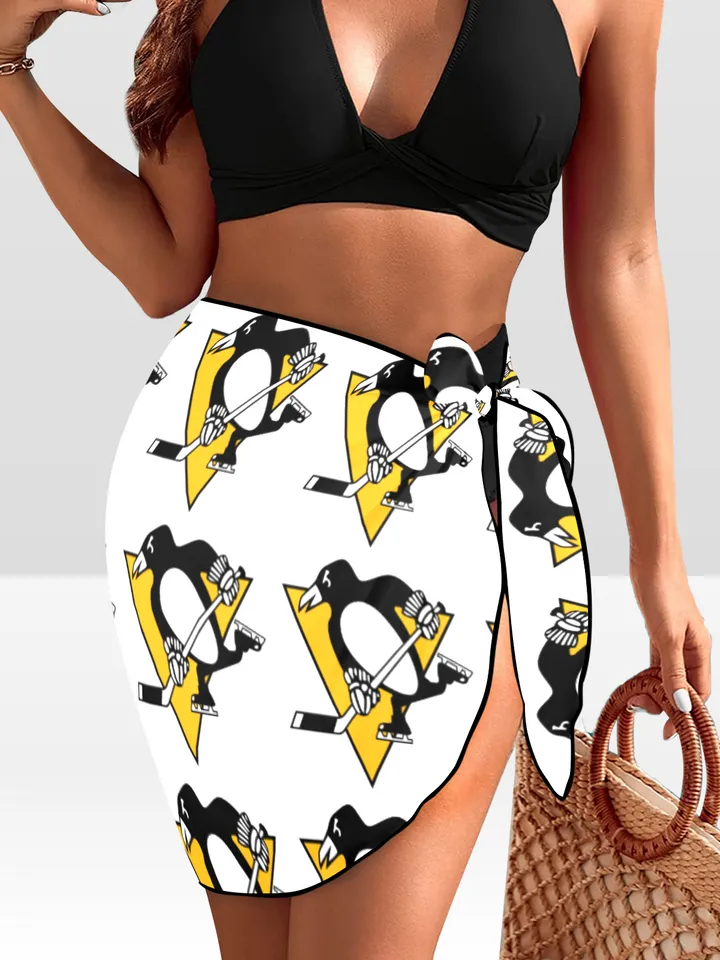 Pittsburgh Penguins Beach Sarong Wrap