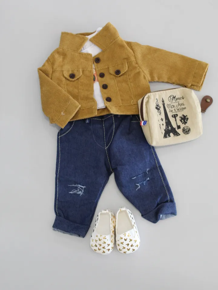 Handmade American Girl Doll Outfit – set of 5 – American Girl Doll Clothes – doll shoes and accessories